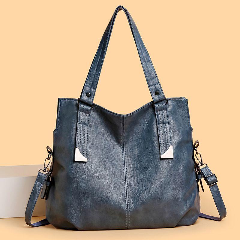 Vintage Handbag New Fashionable Large Capacity Single Shoulder Bag Versatile Underarm Tote Bag