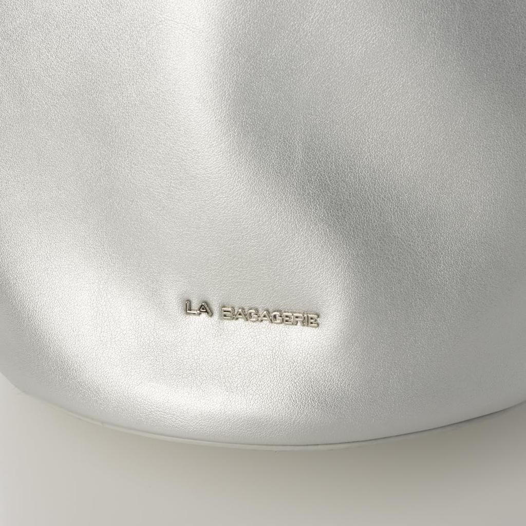 Handbag Chain Bucket Bag for Silver [Lava Gagery] [Instagrammer Chiyo's Women, (95)