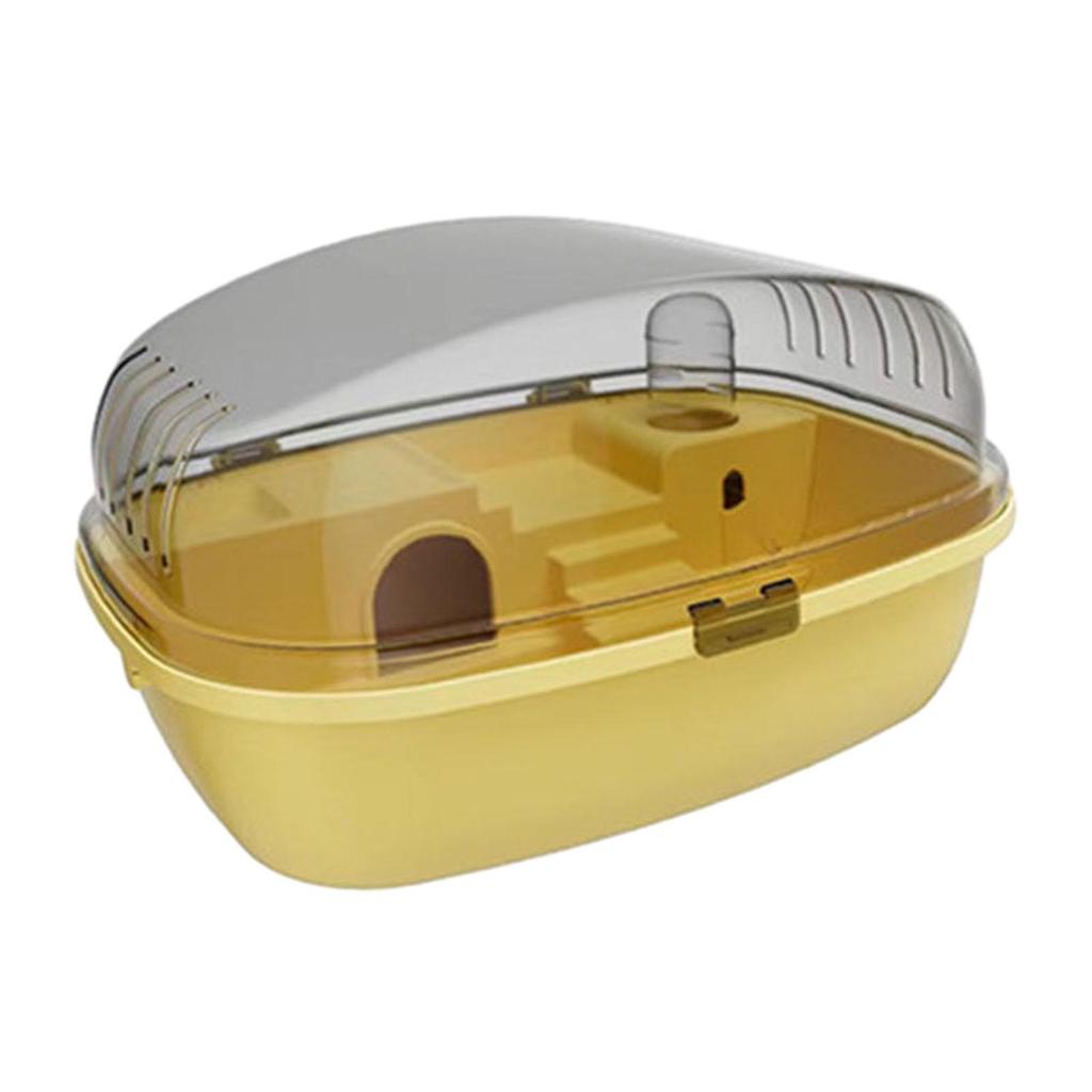 Hamster Cage Openable Top Ventilation Clear Exercise Playing House Habitat for Mice Small Animals Gerbils Bunny Sugar Glider