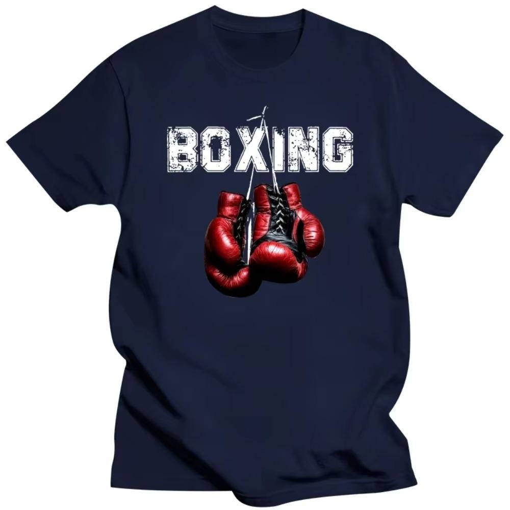 Funny I Love Boxing T Shirts Graphic Cotton Streetwear Short Sleeve Birthday Gifts Summer Style T-shirt Mens Clothing