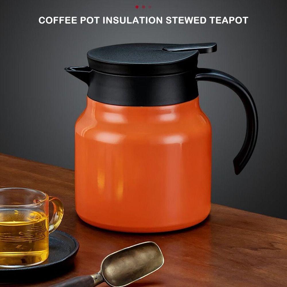 Nerezová separační konvička Velkokapacitní konvička na dušení Jednoduchá kávová konvička pro domácí použití