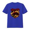 GATECREEPER Craving Flesh T Shirt Gothic Wolf Flame Design for  Vintage Washed Breathable Graphic Stylish Homme Unisex Soft