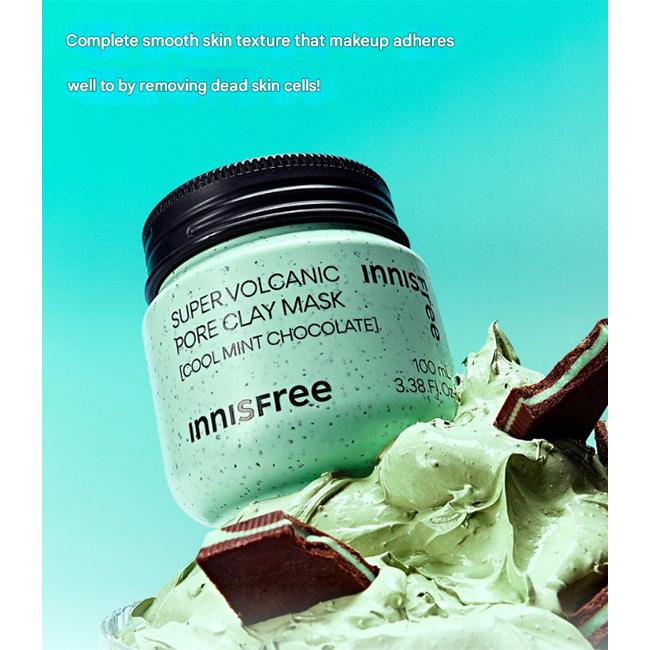 Innisfree Super Vulkanische Poren Tonmaske (Original / Cool Mint Schokolade) (7 Optionen)