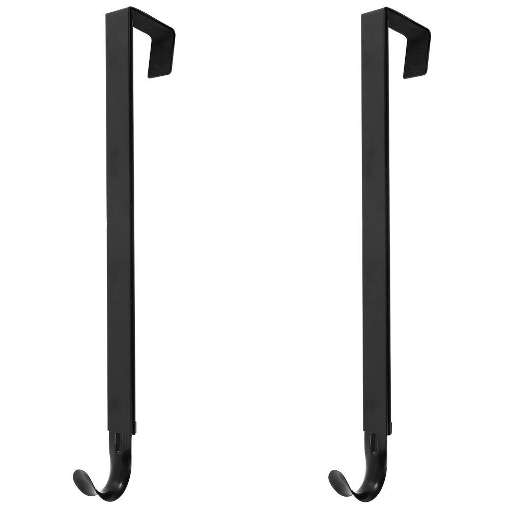 Feiertags-Kranzhaken-Kleiderbügel, abnehmbares Tür-Lagerregal, Organizer, Manteltasche, Hut, Bademantel, Hängehalter, ausziehbares Kleiderbügelgestell