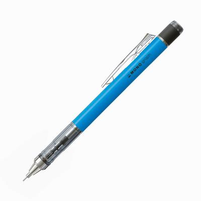 Tombo W Pencil Mechanical Pencil MONO MONO Graph To Advance Neon Blue 0.5mm (Shake Lead) DPA-134B