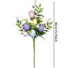 Artificial Easter Flowers Spring Floral Stems for Easter Party Table Centerpiece Arrangements Home Decor Supplies