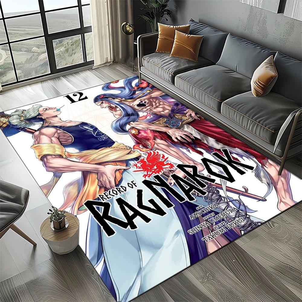 27 Style New Cartoon Record of Ragnarok Anime Carpet Rug for Living Room Bedroom Home Sofa Decoration,Kids Non-slip Floor Mat