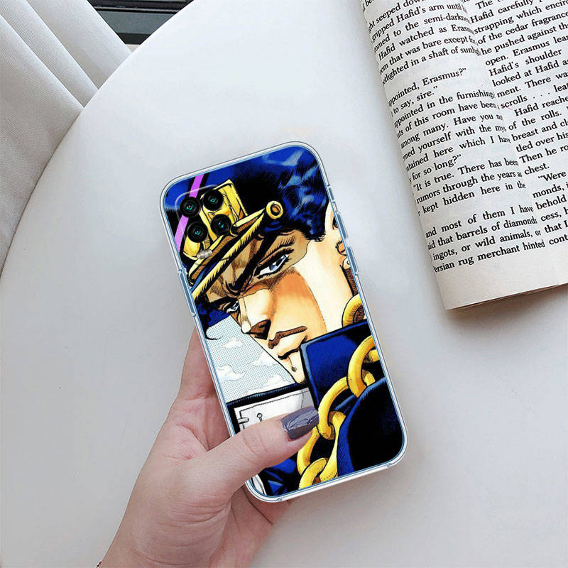 JO33 JoJos Bizarre Adventure Phone Case for Motorola E22S E7 G6 G7 G8 G9 Plus Power Play G10 G20 G04 E30 E40 E22 E20 E13 G22 G23 G Stylus Play