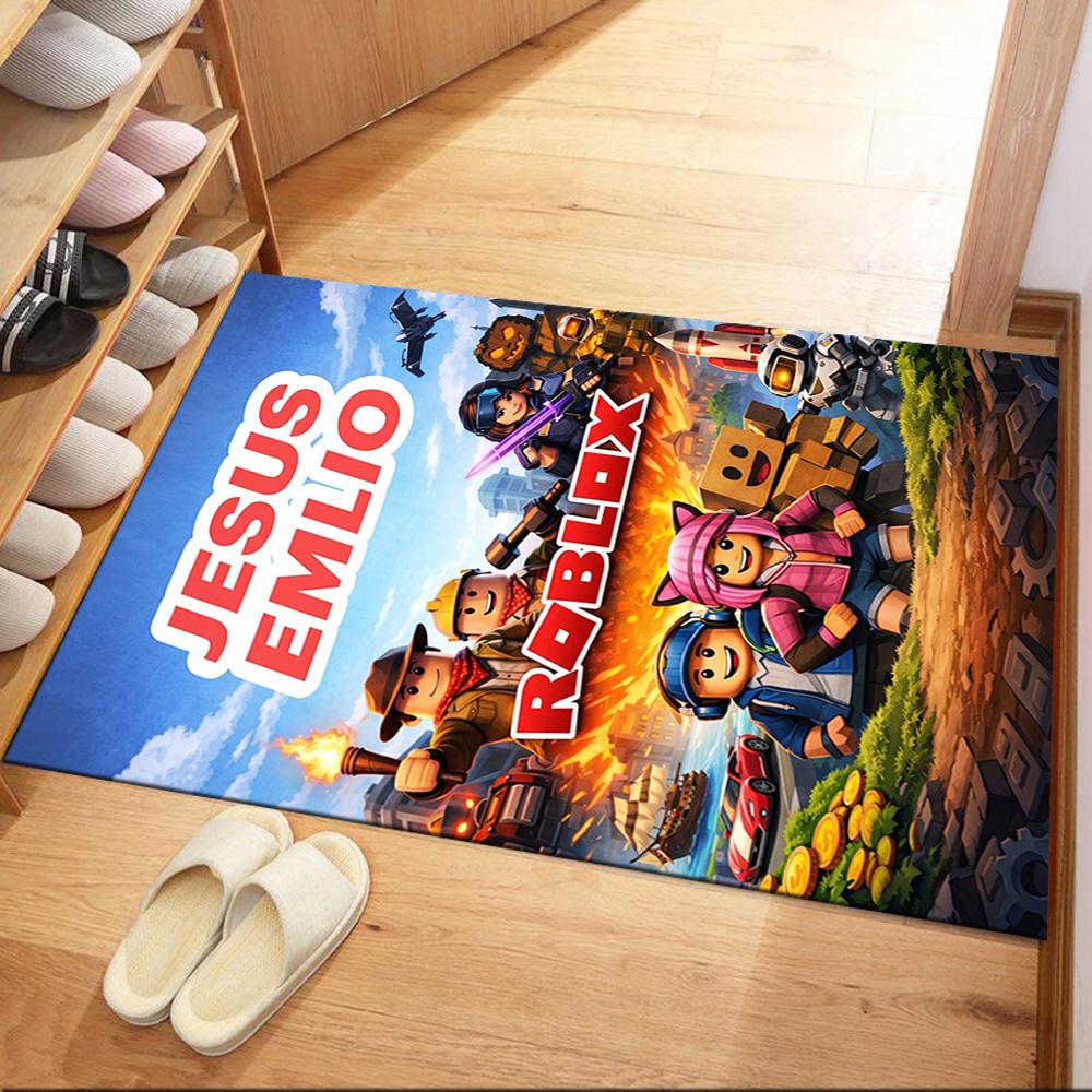 Roblox 405 Carpet Suitable for Kitchen Decorate Room Game Room Foyer Anti-slip Rug Office Home Decor Spiritual Gift