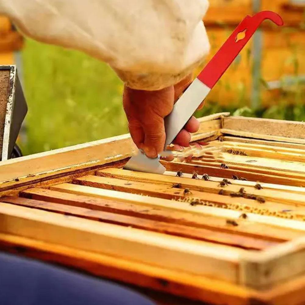 Beekeeping Equipment Stainless Steel Honey Cutting Knife Beekeeping Scraping Knife Beekeeping Supplies Stainless Steel Scraper
