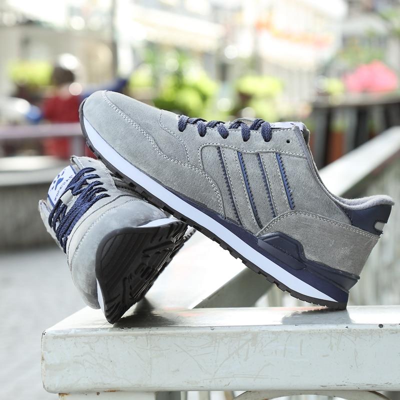 Herren Freizeitschuhe Leichte Kunstleder Sneaker Neu Herbst Komfort Frühling Outdoor Atmungsaktiv Lässige Flache Schuhe Herren