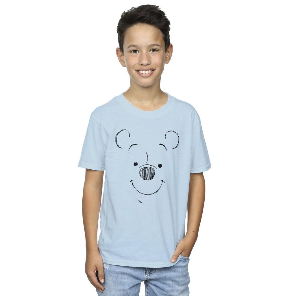 Disney Boys Winnie The Pooh Winnie The Pooh Face T-Shirt