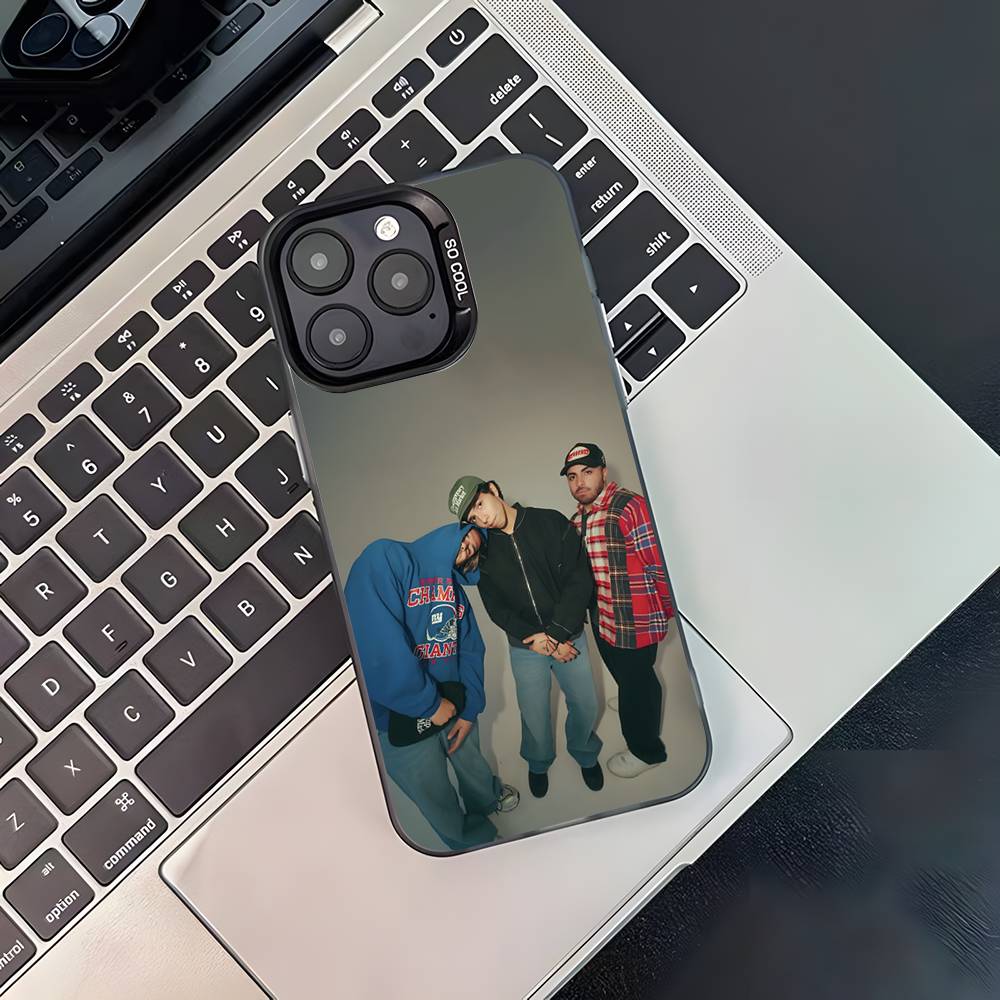 Latin Mafia Music Group Phone Case For iPhone 17,16,15,14,13,12,11,Pro,XS,Max,Plus,Mini,SE4,E Black Matte Shockproof Cover