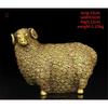 Lucky Zodiac Copper Sheep Ornaments Money Treasure Fortune Sheep Crafts Living Room Office Home Decor