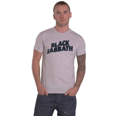 Unisex Adult Wavy Cotton Logo T-Shirt