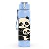 1PC Highland Cow Sunflower Bucket 750ml Color Plastic Sports Water Bottle Leakproof Flip Straw Lid Suitable for Sports Office Home Use