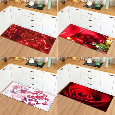 Living Room Bedroom Bedside Mat Carpet Porch Bathroom Non-slip Carpet Kitchen Mat Home Porch Door Mat