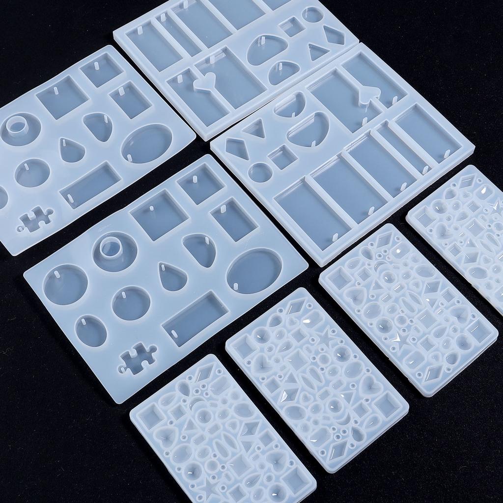 1 Pack Perforated Silicone Mold Break Apart Wax Melt Mould Easy Release  Durable for DIY Crystal Dropper Handmade Jewelry