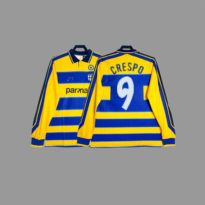 Parma Retro Trikot Fußballtrikot Klassisch Nostalgisch Zola Cannavaro Buffon Gilardino Trikot