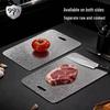 Pure Titanium Double-Sided Antibacterial Chopping Board - Mold Resistant for Kitchen, Fruit, and Vegetable Cutting