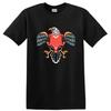 Eagle Heart Vintage Graphic T Shirt Retro Bird Design Love Tee Classic Style