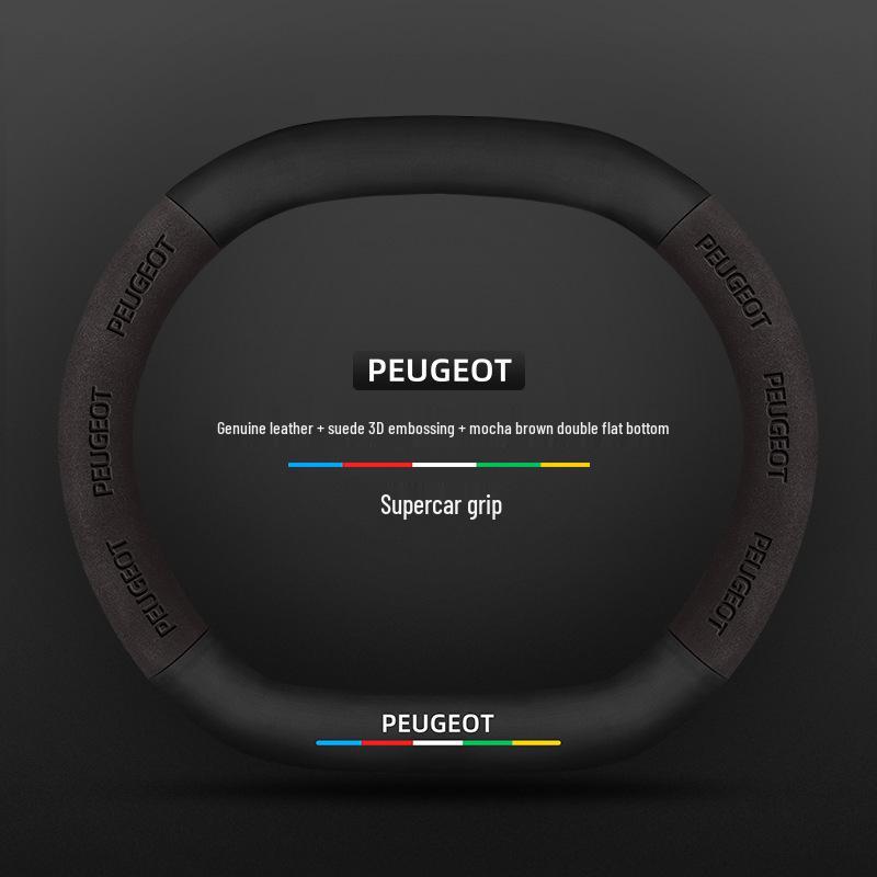 Steering Wheel Cover for Peugeot Models: 307, 3008, 4008, 2008, 508L, 301, 207