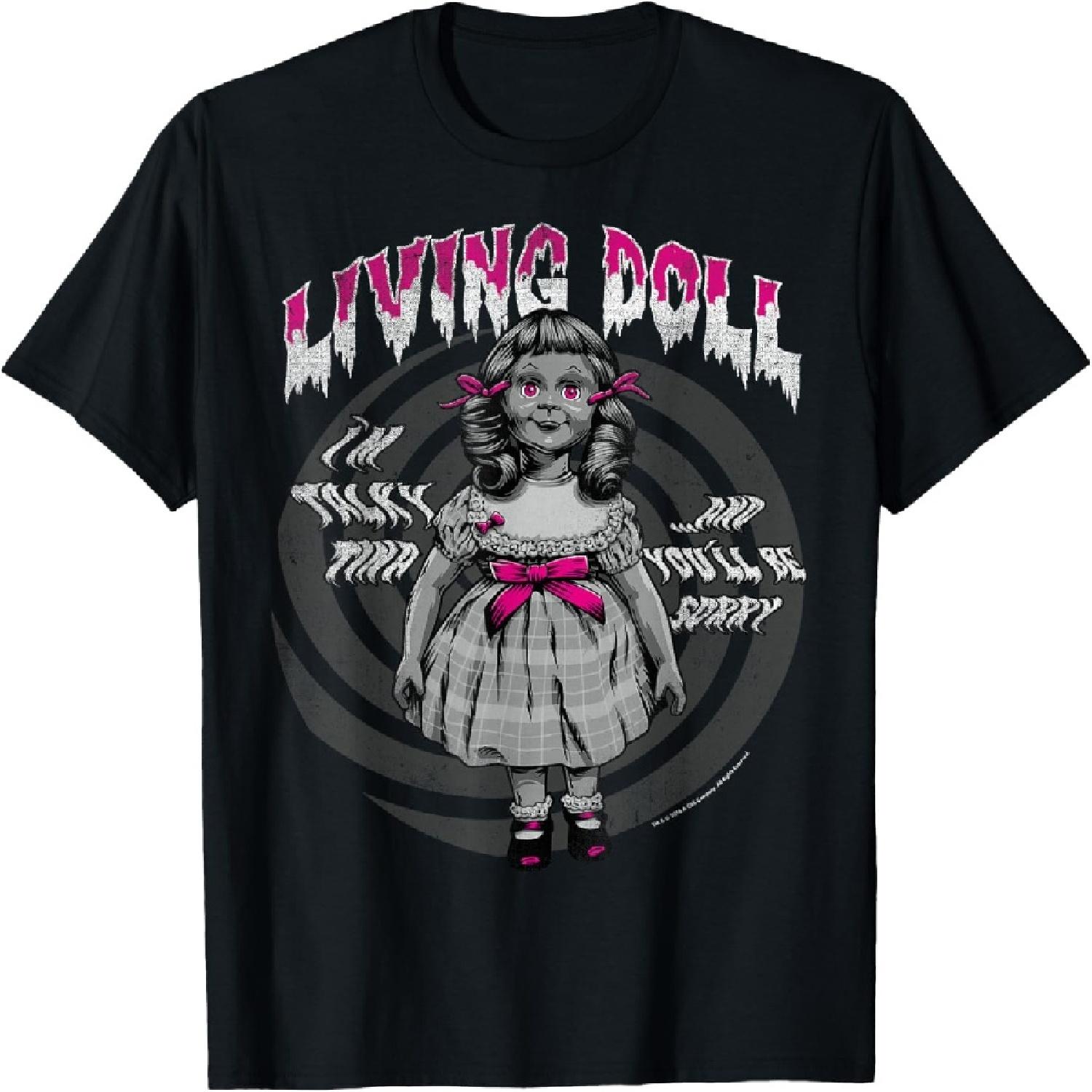 Жуткая футболка «Говорящая кукла Тина» S