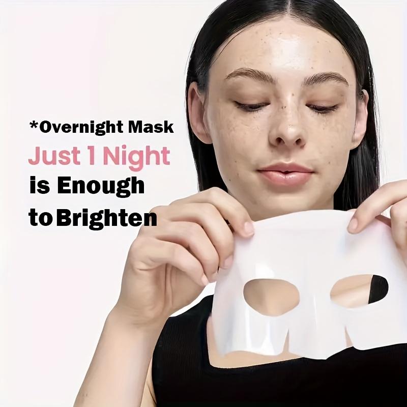 1/3/5pcs Collagen Face Mask, Deeply Moisturizes The Skin, Makes The Face More Moist, Soft, Bright, Rich In Collagen, Firm Skin
