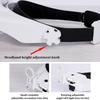 Professional Headband With 3 LED Light Jeweler Magnifier Magnifying Glass Loupe