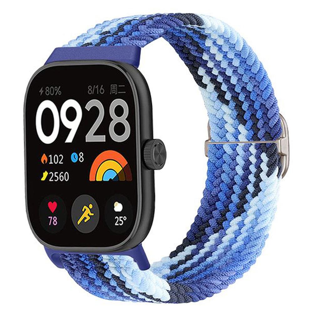Nylonowa pętelka do zegarka pasek do Redmi Watch 4 akcesoria sportowe oddychający pasek zamienny bransoletka Xiaomi Mi Band 8 Pro pasek