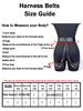Women Fashion Pu Leather Belt  Street Style Adjustable Garter Belt Cool Punk Gothic Exotic With Leg Jeans Decorative Accessory