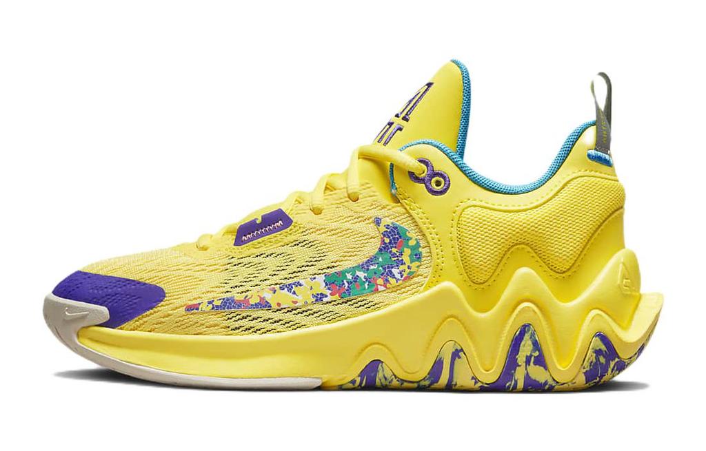 Nike Giannis Immortality 2 Game Ready Slip Resistant Cushioning Abrasion Resistant Low Top Children's Basketball Shoes DQ1943-700