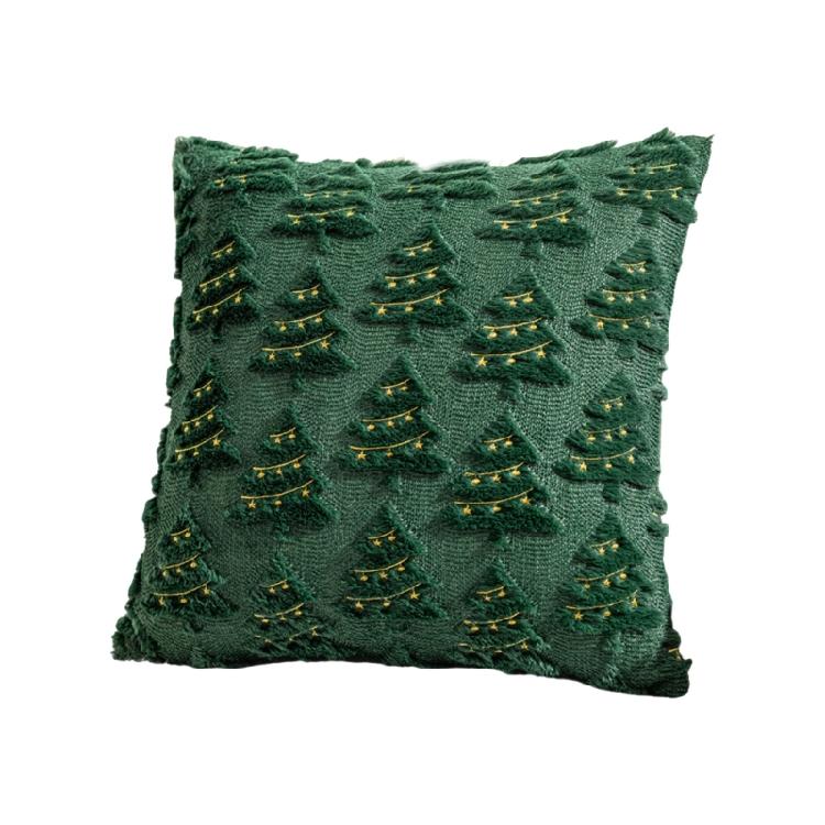 Mehrzweck Weihnachts-Kissenbezug Weihnachtselement Dekokissenbezug für Zuhause Zimmer Sofa Couch Dekoration