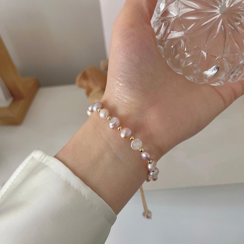 BLINGBY Damenarmband Temperamentarmband Weibliche Nische Neue High-End-Handaccessoires Mädchen Schmuck Geschenke