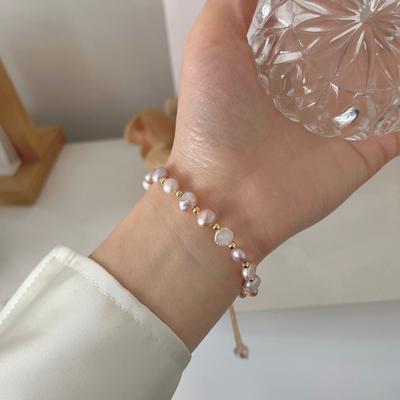 BLINGBY Pulsera de Mujer Pulsera de Temperamento Nicho Femenino Nuevos Accesorios de Mano de Alta Gama Regalos de joyería para niñas