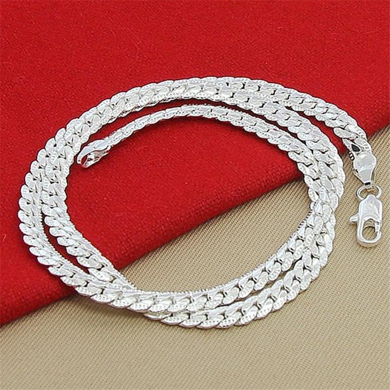 Necklace, Side Embossed Necklace Fashion Copper Necklace