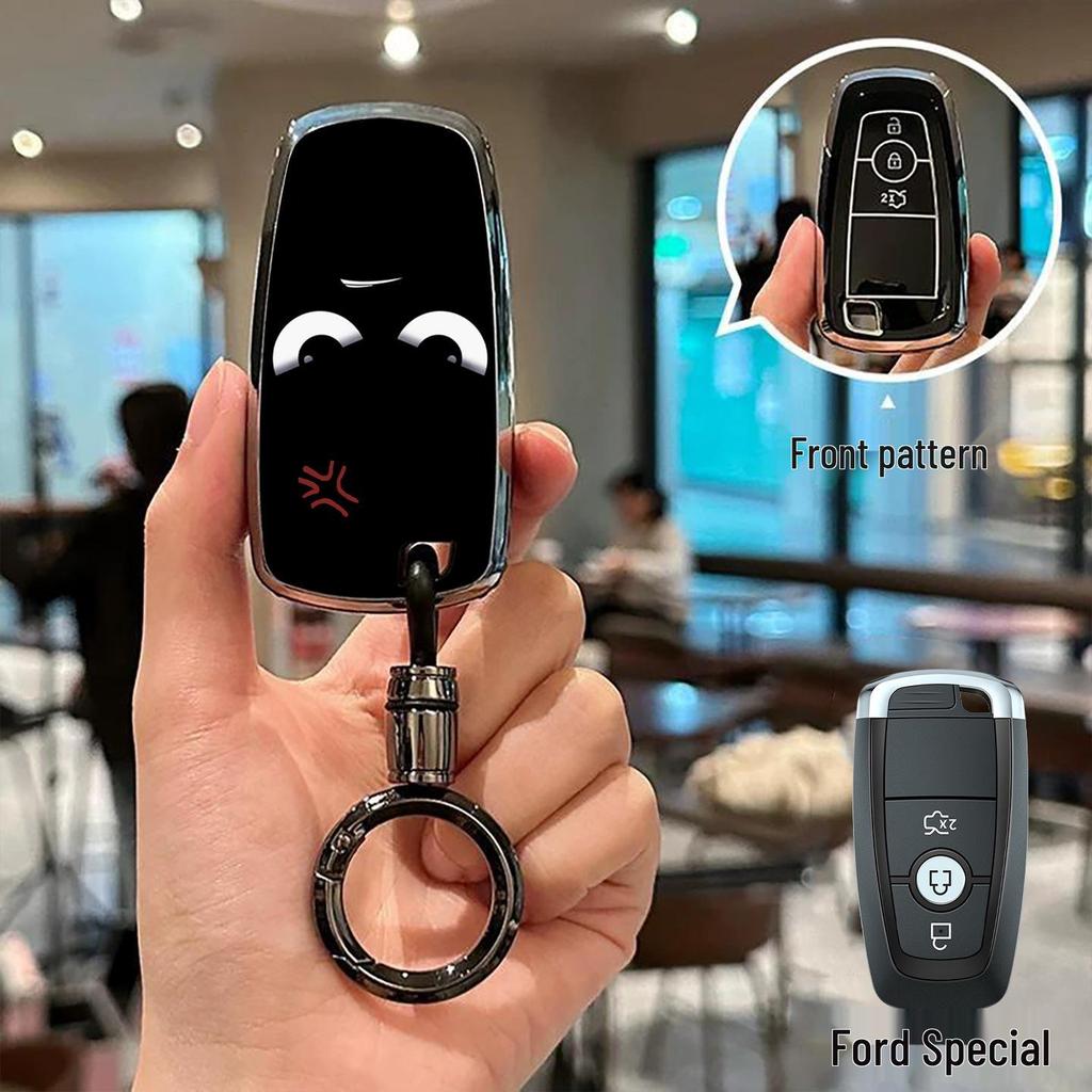High-End Protective Key Cover for Ford Kuga, Focus, Tourneo Connect, Mondeo