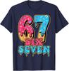Baseball Drip Number 67 Player Or 67th Birthday Unisex T-Shirt