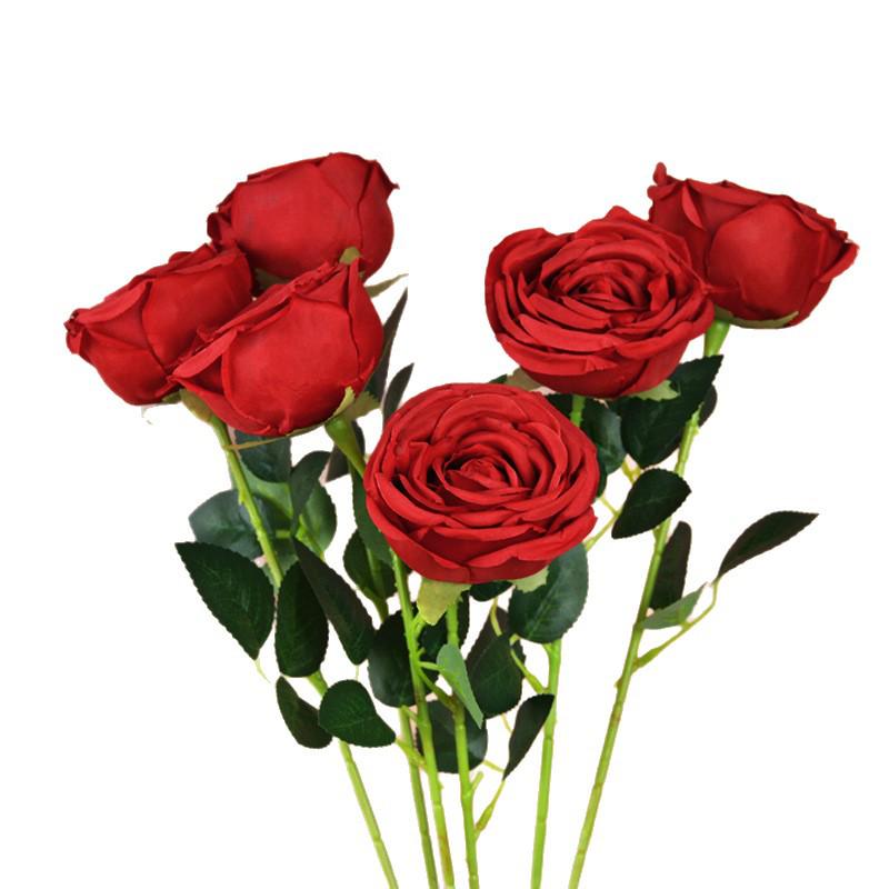 European Rose Simulation: Realistic Wedding & Decorative Bouquets