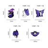 Funny Cartoon Butterfly Wing Cat Brooch: Versatile Metal Animal Badge with Drip Oil for Backpack Accessory