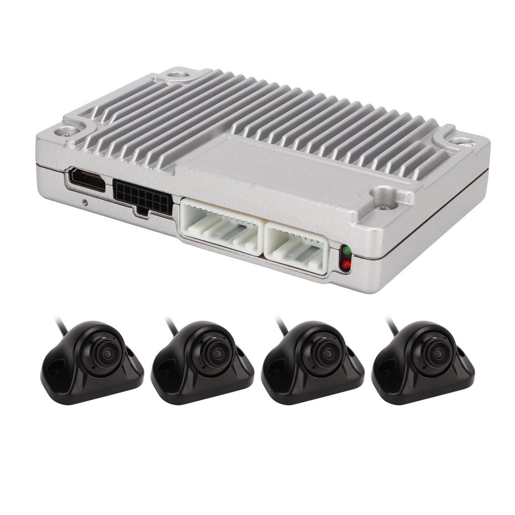 360 Degree Bird View System with Front Rear Left Right Backup Parking 4 Way Cameras Panoramic