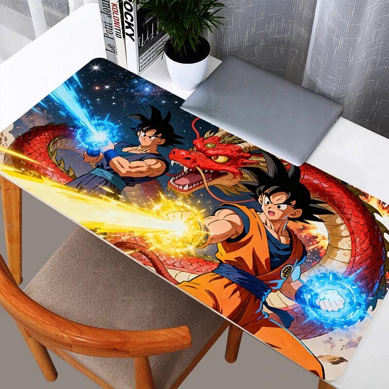 

Mouse Pad DBZ Dragon Ball XL Lockedge Large Gaming Accessories Computer Gamer Keyboard Mouse Mat Desk Mousepad Mouse Pads 30x60x0.2cm