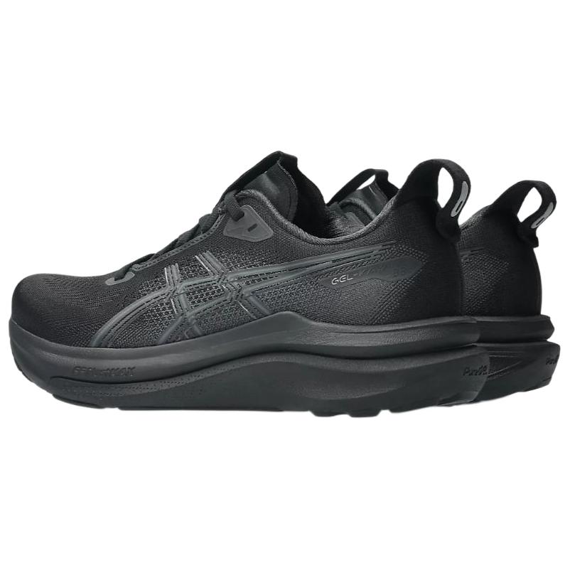 Asics Gel-Kayano 33 Cómodas Versátiles Transpirables de Soporte Ligeras con Rebote Zapatillas Casuales para Correr Mujer Zapatilla Negra 1012B992-001
