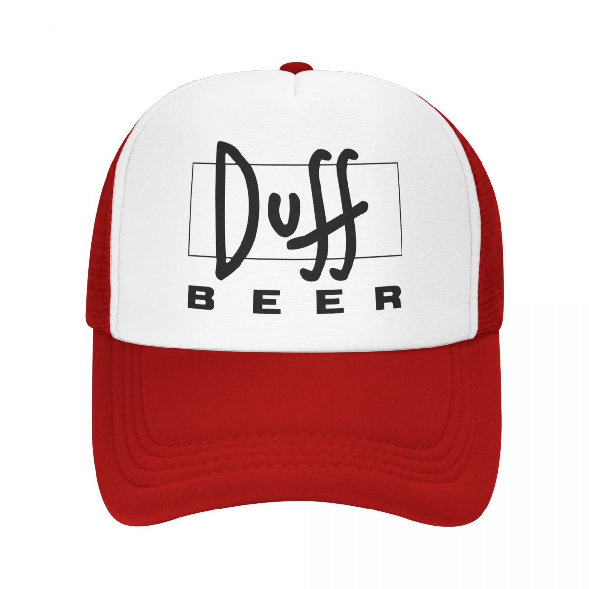 

Бейсбольная кепка в стиле панк Duff Beer для унисекс, WoUnisex, регулируемая шляпа дальнобойщика, уличные шляпы Snapback, летние кепки Trucker Hat
