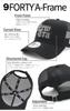 NEW ERA Cap Mesh Cap 9FORTY AFrame Trucker Cloth Strap 15206560 NER37C8561 black 9FORTYAFRAMETRUCKER Rhinestone ONSPOTZ Special Order Rhinestone