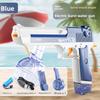 Pistola ad Acqua Elettrica Giocattolo Ricaricabile Blaster ad Acqua a Lunga Gittata Per Battaglie in Spiaggia, Piscina, Giardino Adulti Bambini Giocattolo Estivo Compleanno