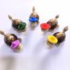 10Pcs Conch Turtles Statue with Colorful Hat Turtles Figure Toy Miniature Turtles Sculpture Desktops Landscape Decors