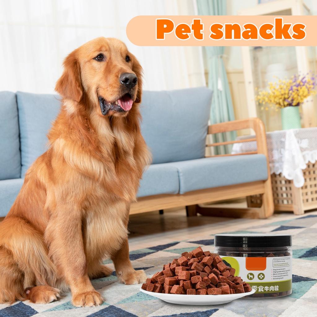 Dog Snacks Include Beef Granules, Chicken Granules, Training Rewards For Teddy, Corgi And Small And Medium-sized Dogs, And Calcium Supplement