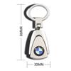 For BMW 1pcs metal key chain key ring car badge keychain For Bmw x1 x3 x5 x6 z4 f10 f20 f30 e36 e39 e46 e60 e90 Car accessories