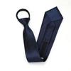 Black Zipper-Free Lazy Blue Men And Women Business Dress Interview To Work Groom Wedding Korean Version Narrow Tie